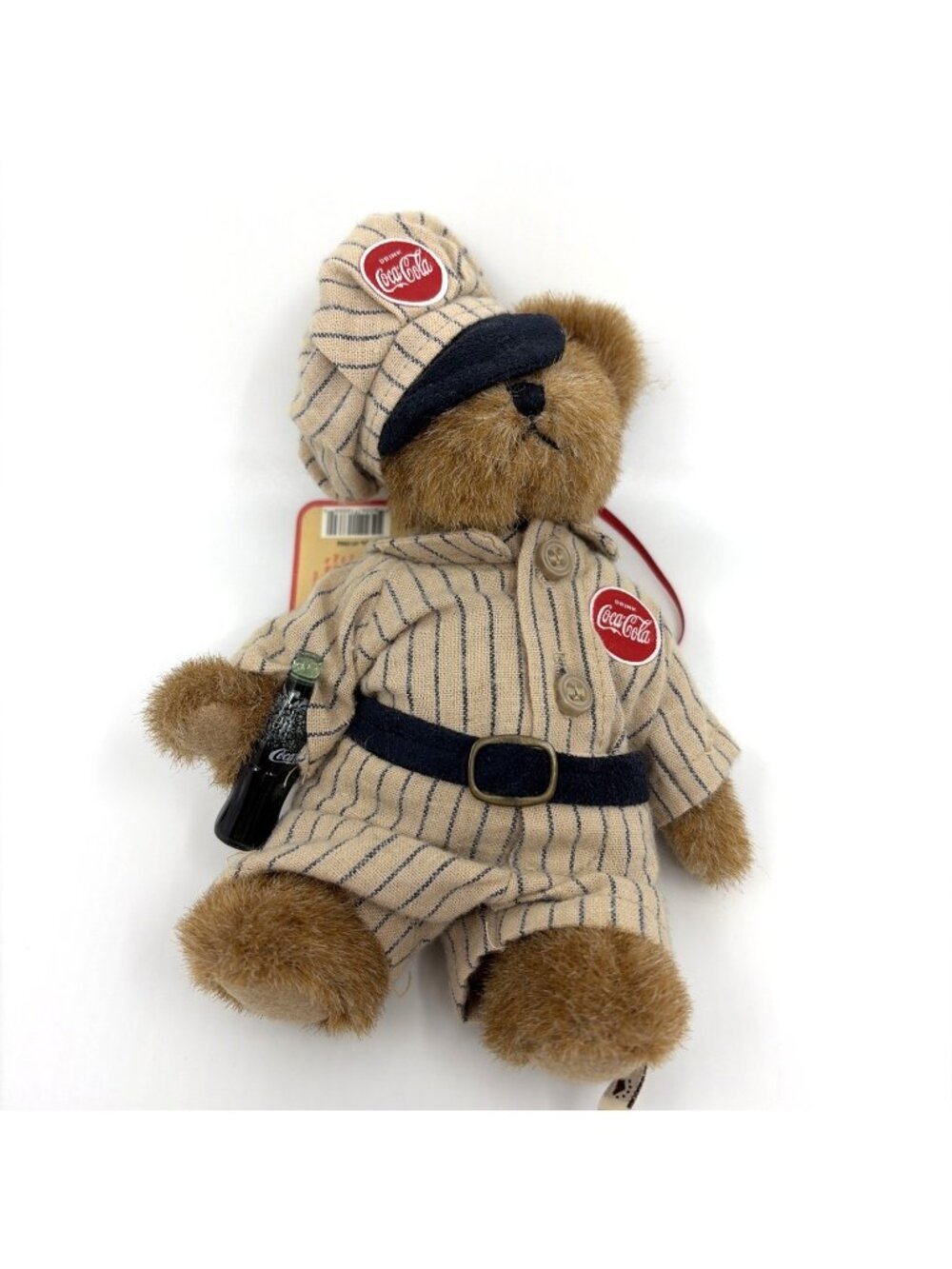 Vintage Coca Cola Boyds Bears Plush Dale 7.5” Coke Uniform Teddy Bear NOS